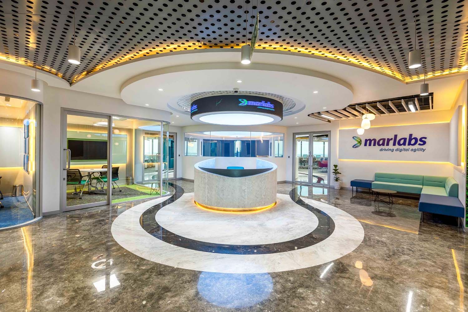 Experience center at marlabs