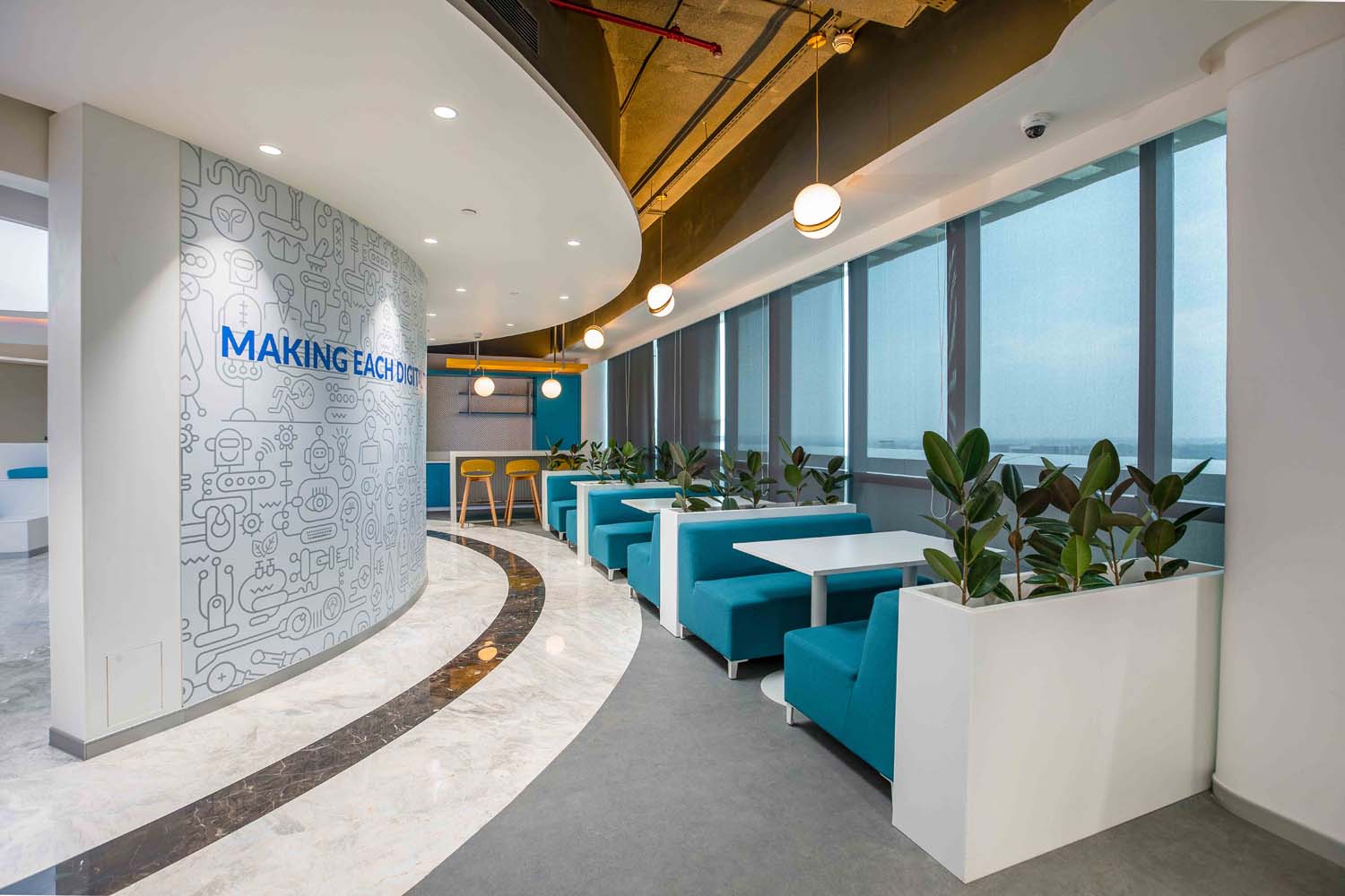 Experience center at marlabs